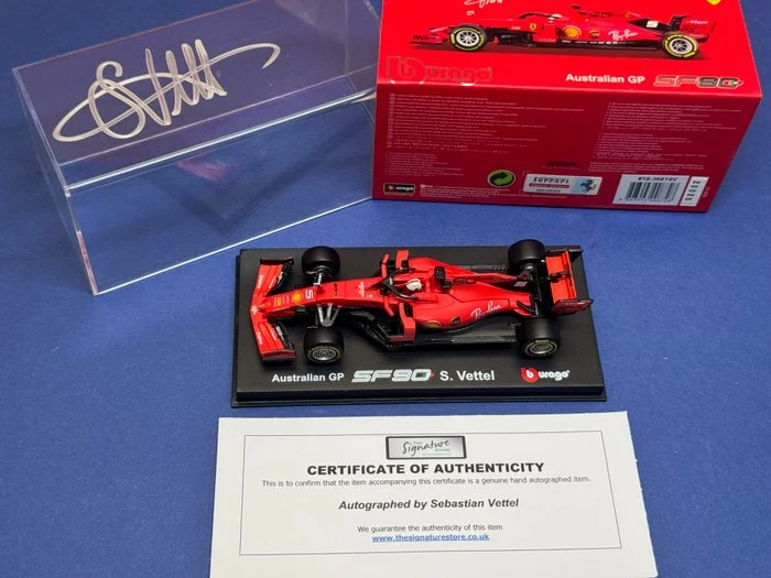 Ferrari - model F1 Sebastian Vettel 2019, měřítko 1:43