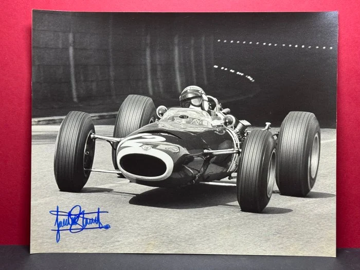 BRM - fotografie Jackie Stewart, GP Monaka 1966