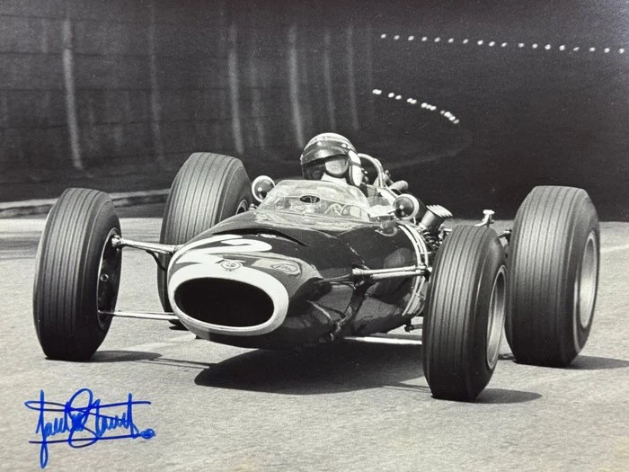 BRM - fotografie Jackie Stewart, GP Monaka 1966