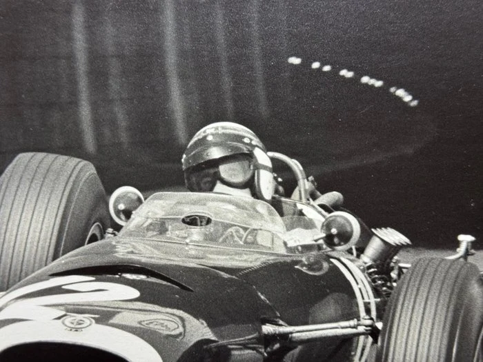 BRM - fotografie Jackie Stewart, GP Monaka 1966