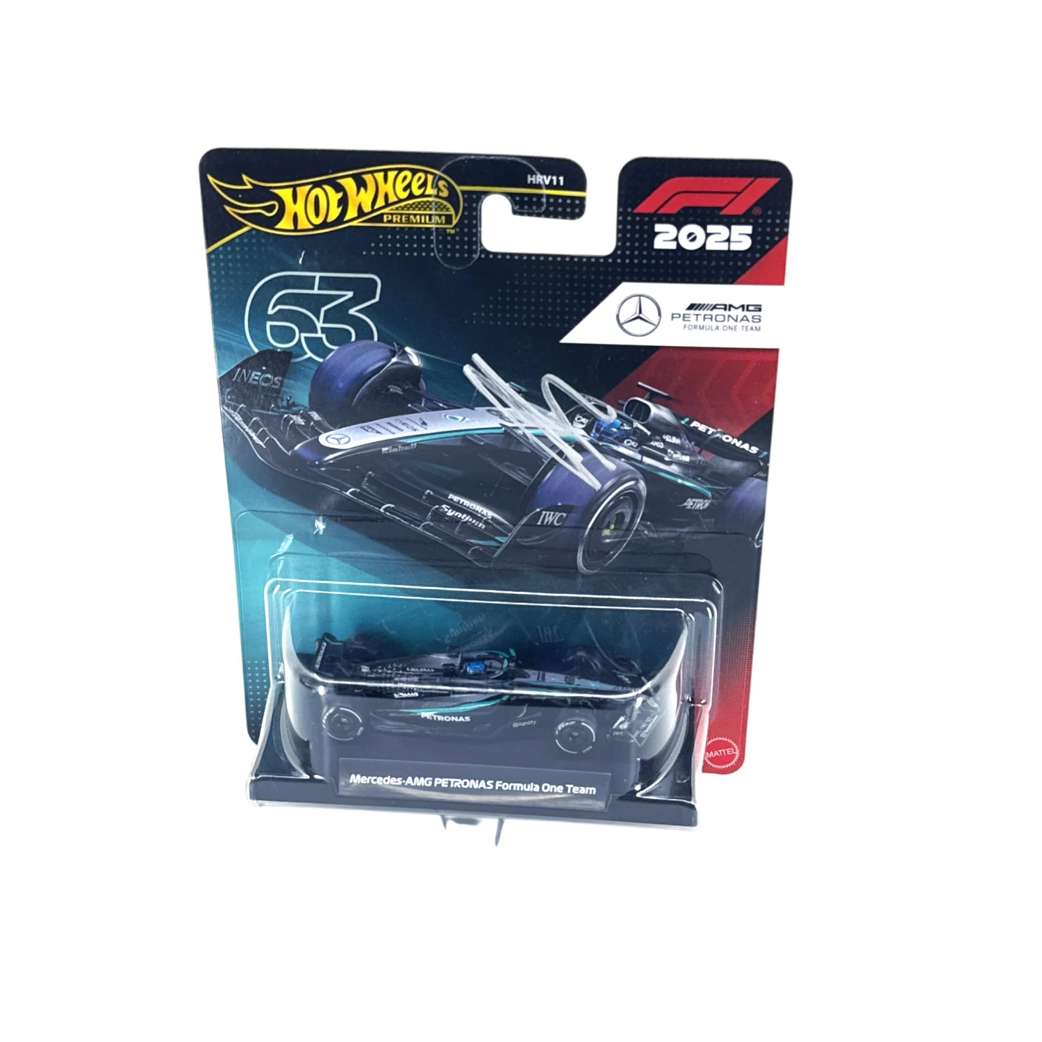 Mercedes - George Russell hotwheels model