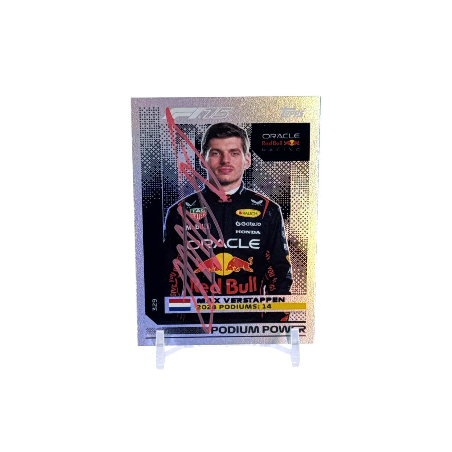 Redbull - Max Verstappen Topps karta