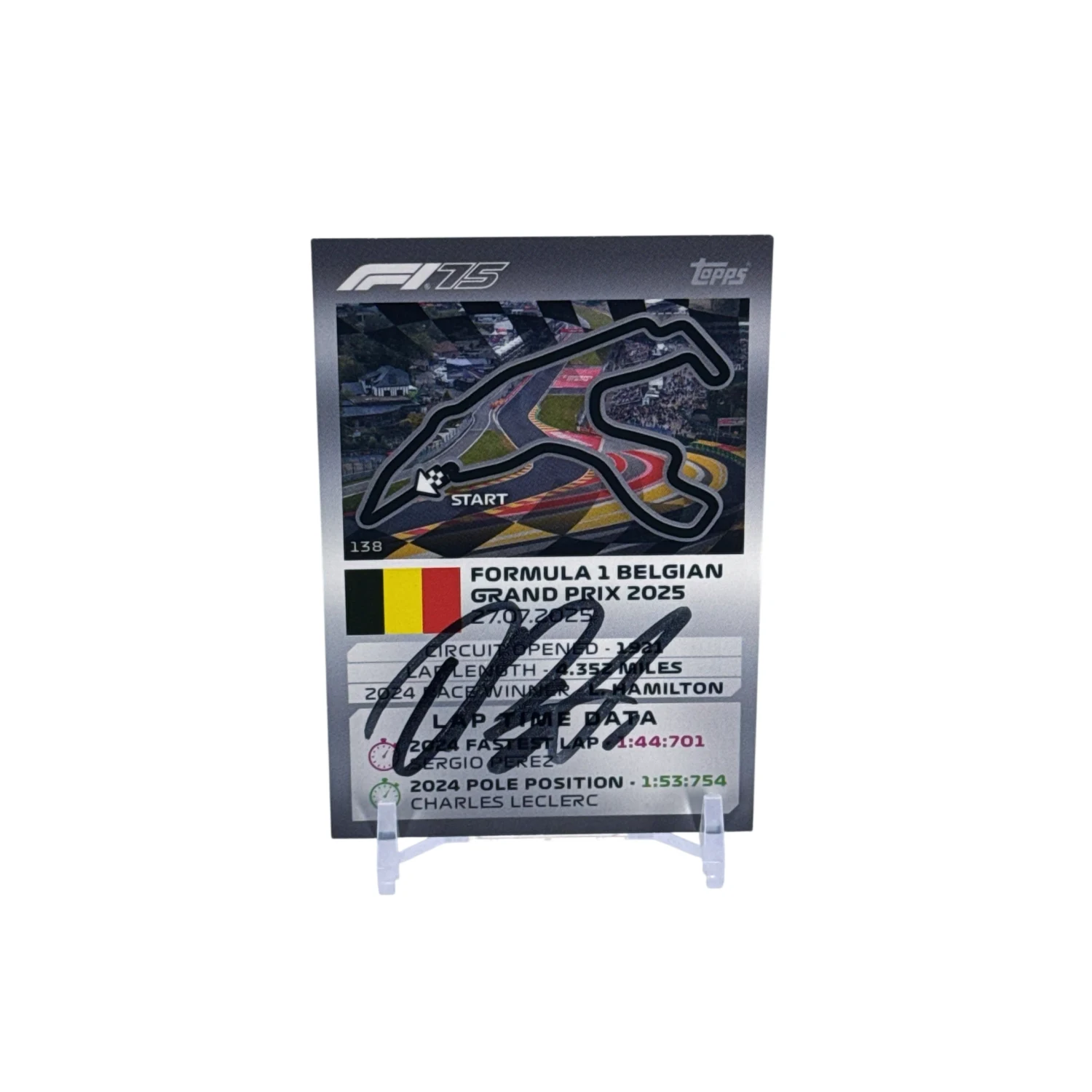 McLaren - Oscar Piastri Topps karta