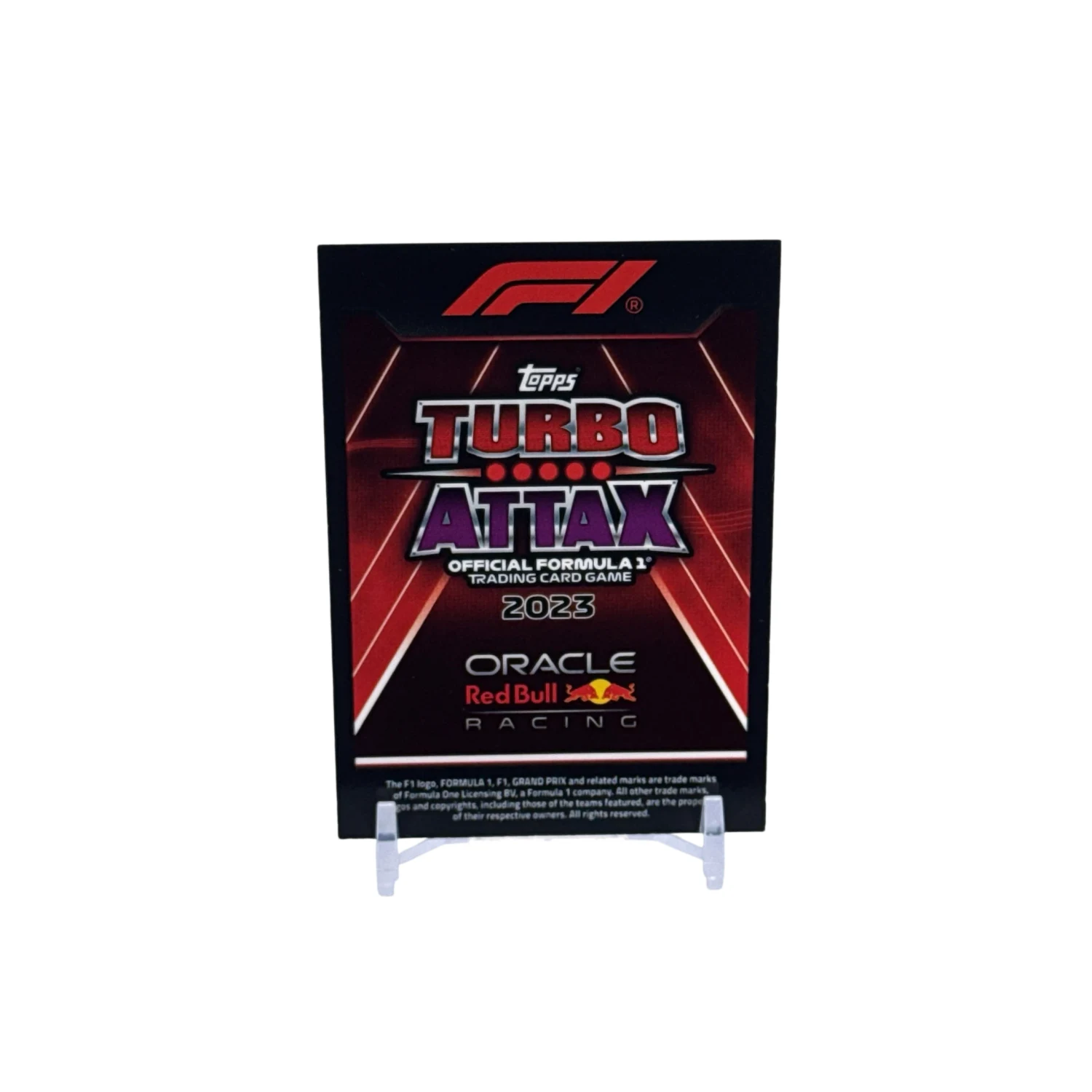 Redbull - Max Verstappen Topps karta
