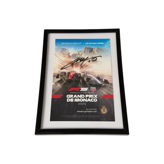 BWT Alpine F1 Team - Formula 1 TAG Heuer Monaco Grand Prix - ACM - Pierre Gasly - 2025 - Poster