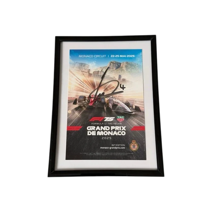 Formula 1 TAG Heuer Monaco Grand Prix - Automobile Club de Monaco - Lando Norris - 2025 - Poster