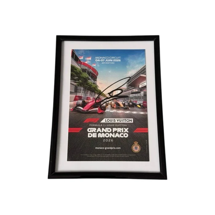 Formula 1 Louis Vuitton Monaco Grand Prix - Automobile Club de Monaco - Lewis Hamilton - 2026 - Poster