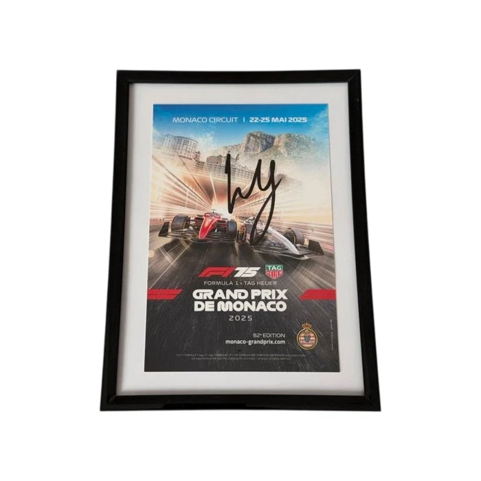 Formula 1 Tag Heuer Monaco Grand Prix - ACM - Carlos Sainz - 2025 - Poster