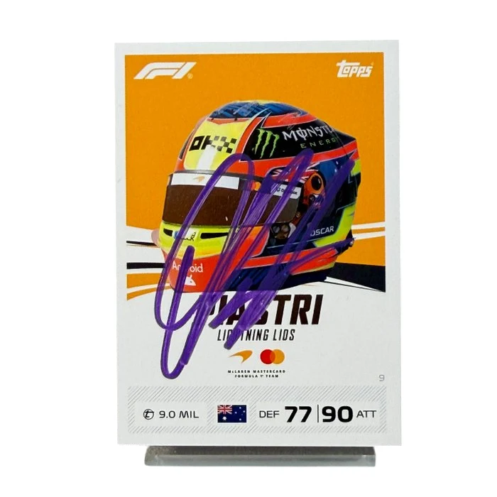 Mclaren - Oscar Piastry Topps karta