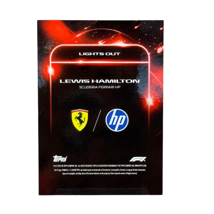 Ferrari - Topps Lights OUT  Lewis Hamilton - 2026