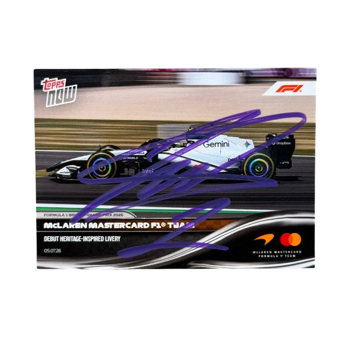 Mclaren - Topps Now - Debut Heritage - Inspired Livery (047) - Lando Norris - 2026 - Trading Card
