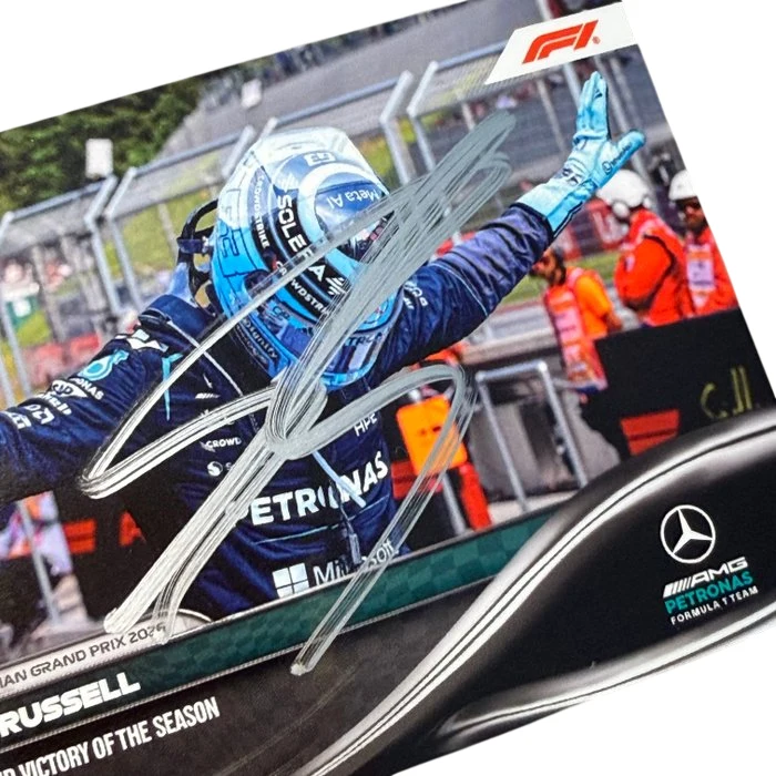 Mercedes - Topps Now - Claims Second Victory of the Season ( 042 ) - George Russell - 2026 - Trading Card
