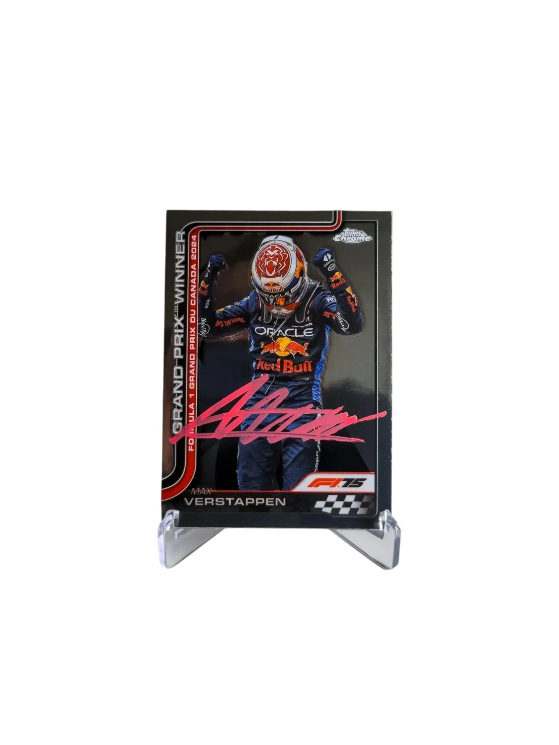Redbull - Max Verstappen Topps karta