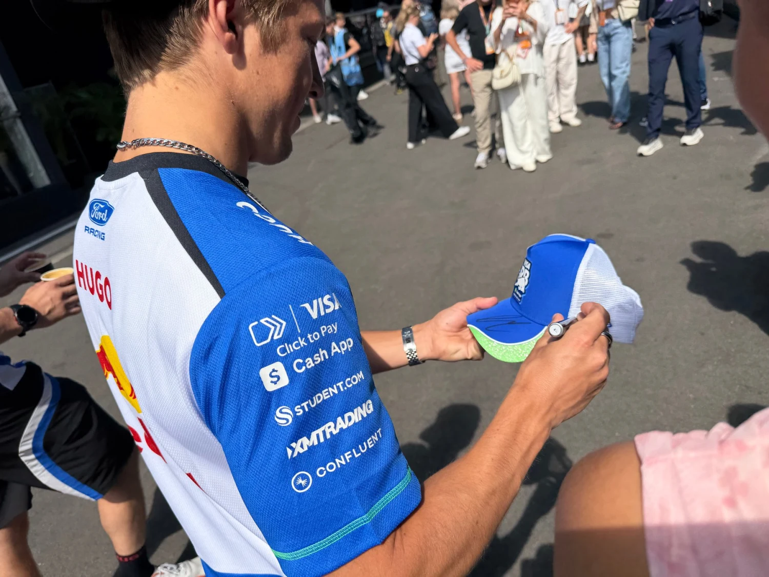 Visa Cash App Racing Bulls F1 Team - Arvid Lindblad & Liam Lawson - Baseball cap