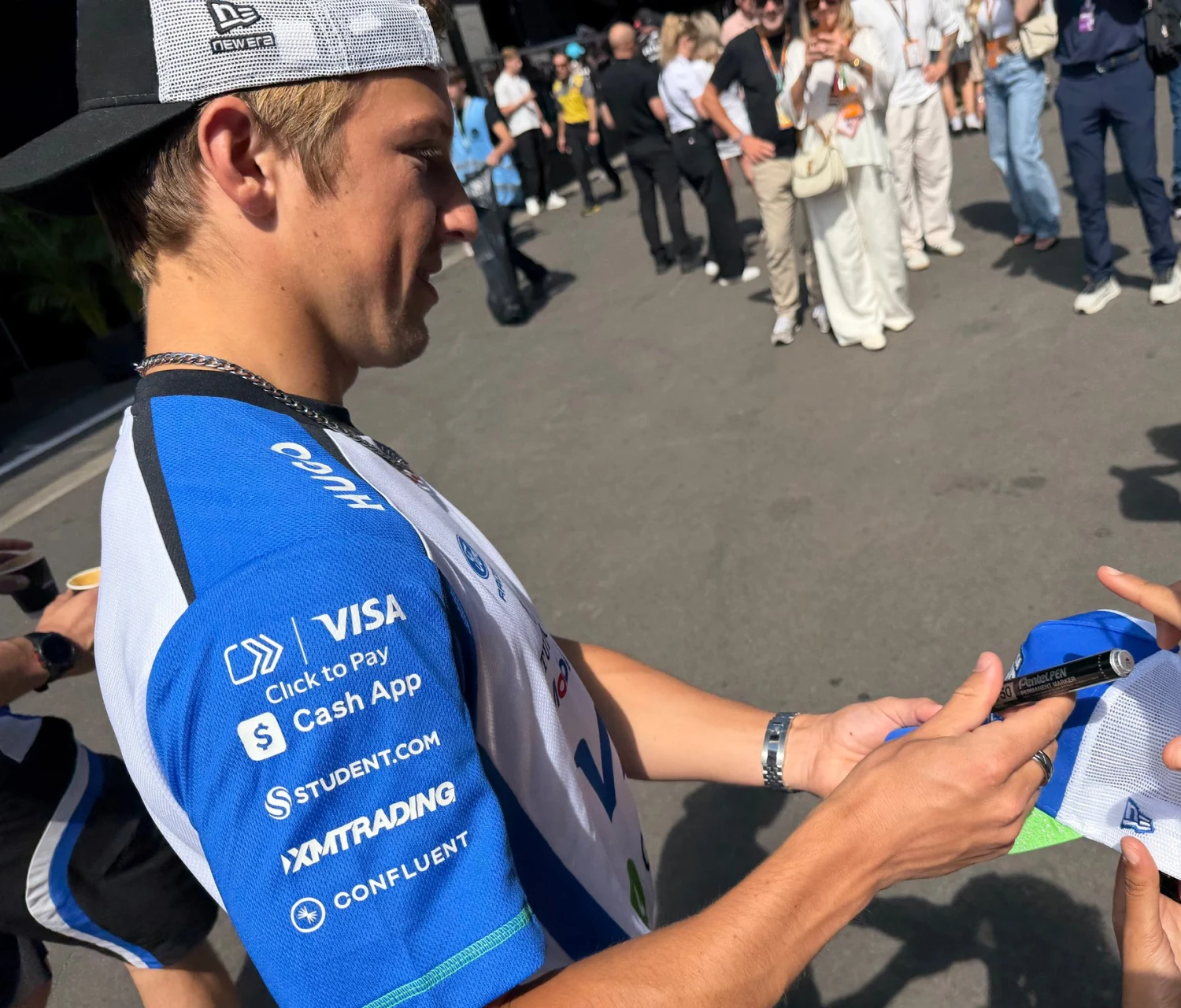 Visa Cash App Racing Bulls F1 Team - Arvid Lindblad & Liam Lawson - Baseball cap