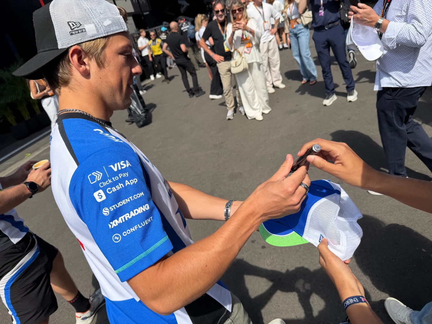 Visa Cash App Racing Bulls F1 Team - Arvid Lindblad & Liam Lawson - Baseball cap