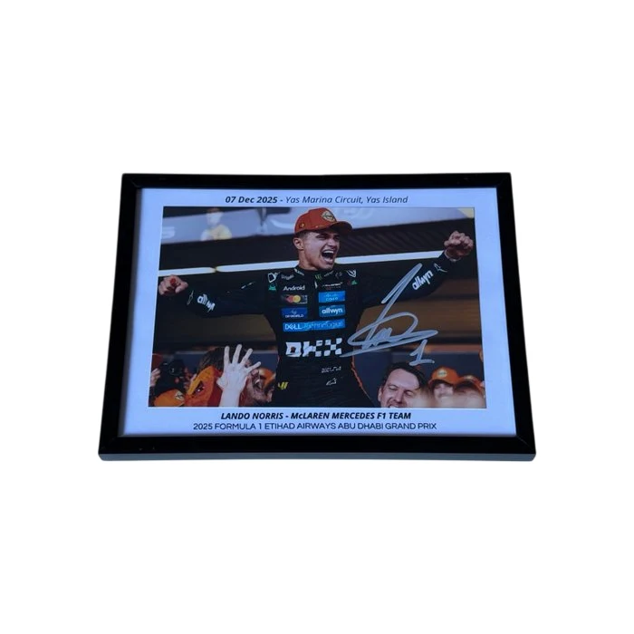 Fotografie - McLaren - Lando Norris - World Champion - 2025