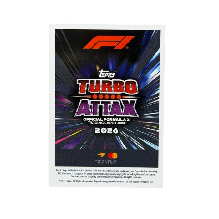 Mclaren - Topps Turbo Attax - Oscar Piastri - 2026