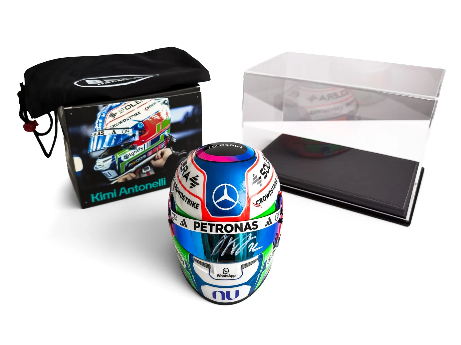 Helma 1:2 ve vitríně  - Mercedes - Andrea Kimi Antonelli - 2026