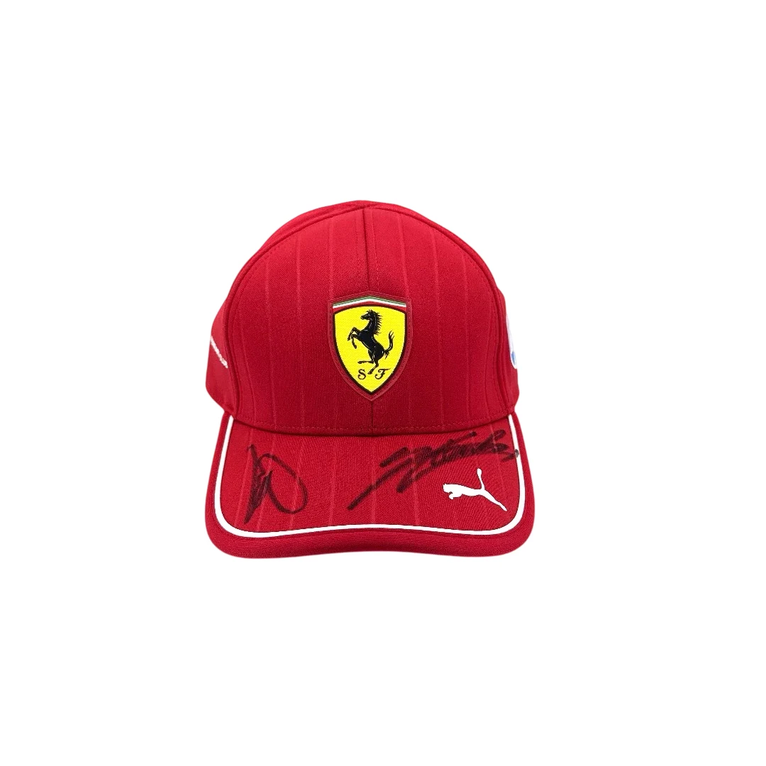 Ferrari - týmová kšiltovka „Not For Sale", Hamilton & Leclerc