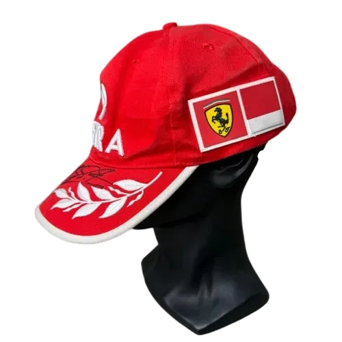 Ferrari - kšiltovka Michael Schumacher 1999, originální podpis